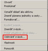 rozdelenie d. pre dual boot