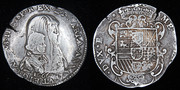 Escudo (filippo) Carlos II y Mariana de Austria. Ducado de Milán 1666. PAS7110