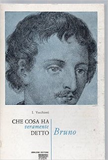 Icilio Vecchiotti – Che cosa ha veramente detto Bruno (1978)