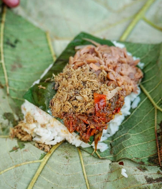 Sego Godhong jati