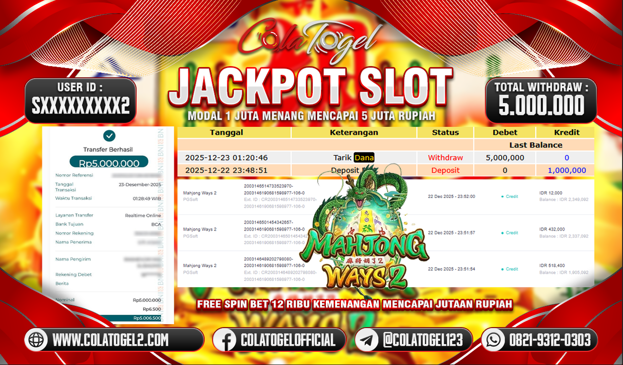 JACKPOT SLOT GACOR!!
