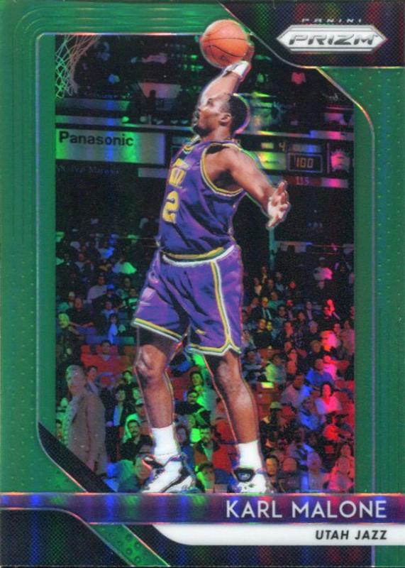 2018-19PaniniPrizmPrizmsGreen75