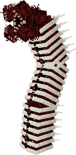 A giant worm made of flesh