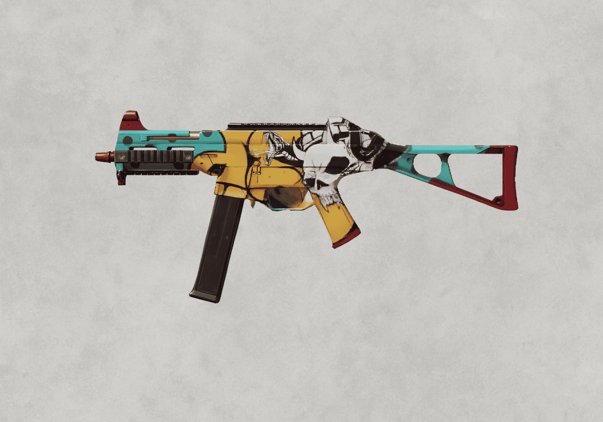 سكن UMP45 Graffiti Art ببجي – فن الجرافيتي النادر