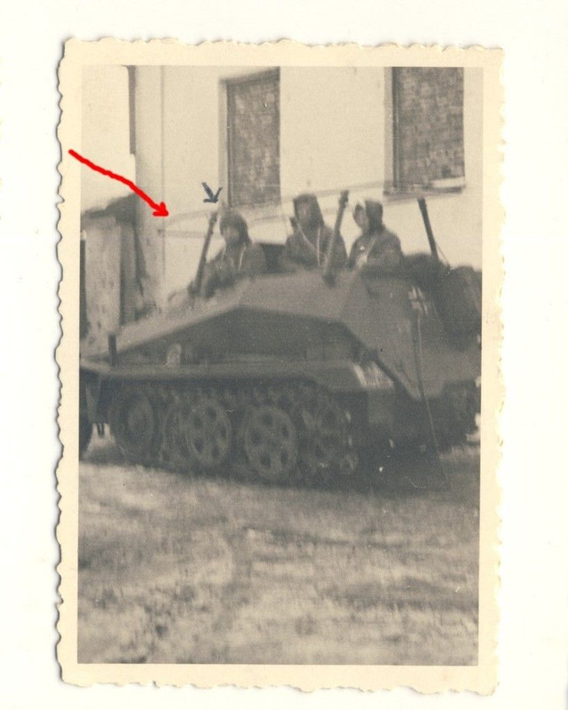 kleiner Schützenpanzerwagen SdKfz. mit RAHMENANT