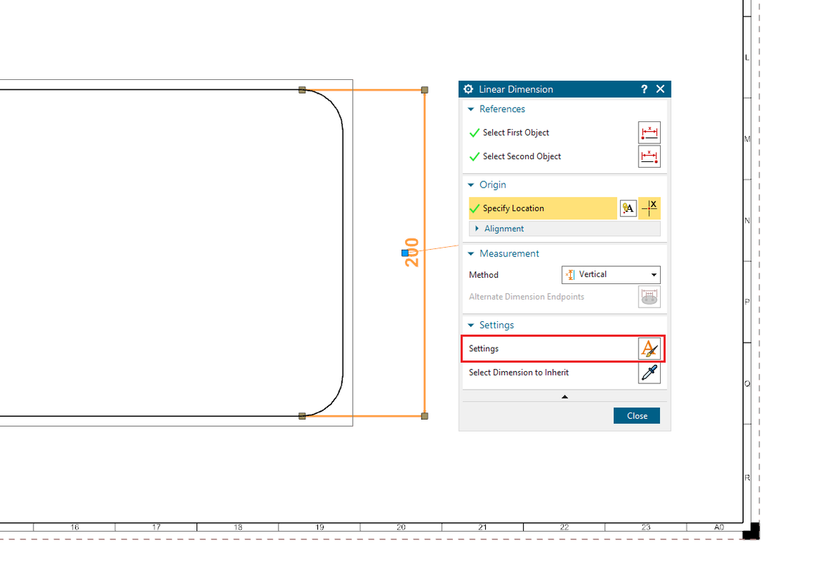 NX 1926 Override Dimension Value 001