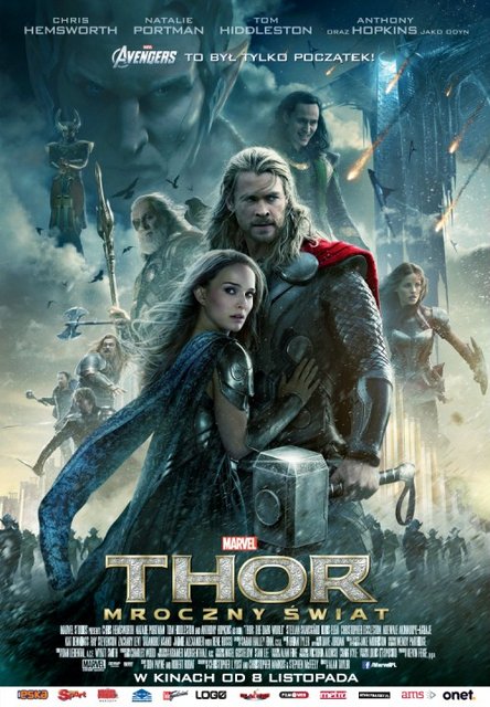 Thor: Mroczny Świat / Thor The Dark World (2013) PLDUB.720p.BDRip.XviD.AC3-ELiTE / Dubbing PL
