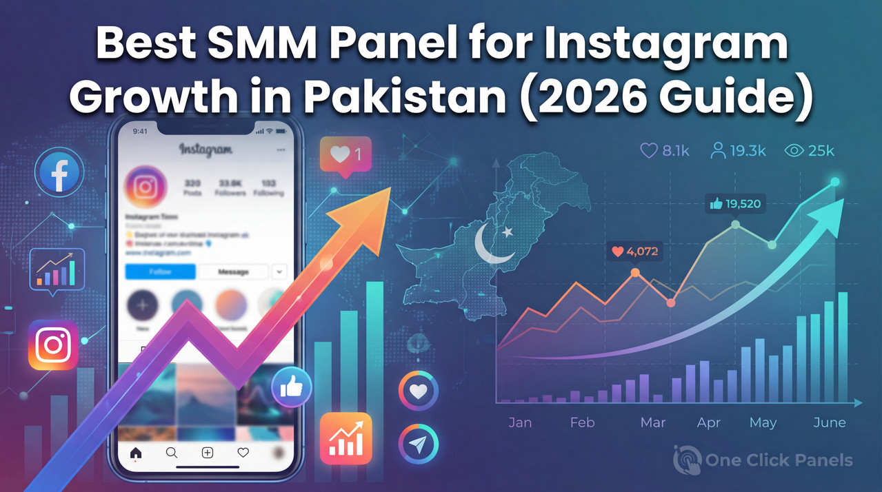 Best SMM Panel for Instagram Growth in Pakistan (2026 Guide)