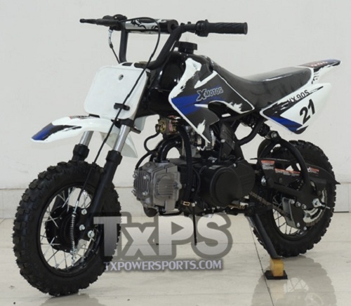 The RPS XMoto 90cc HX90S Dirt Bike with Semi-Automatic Transmission