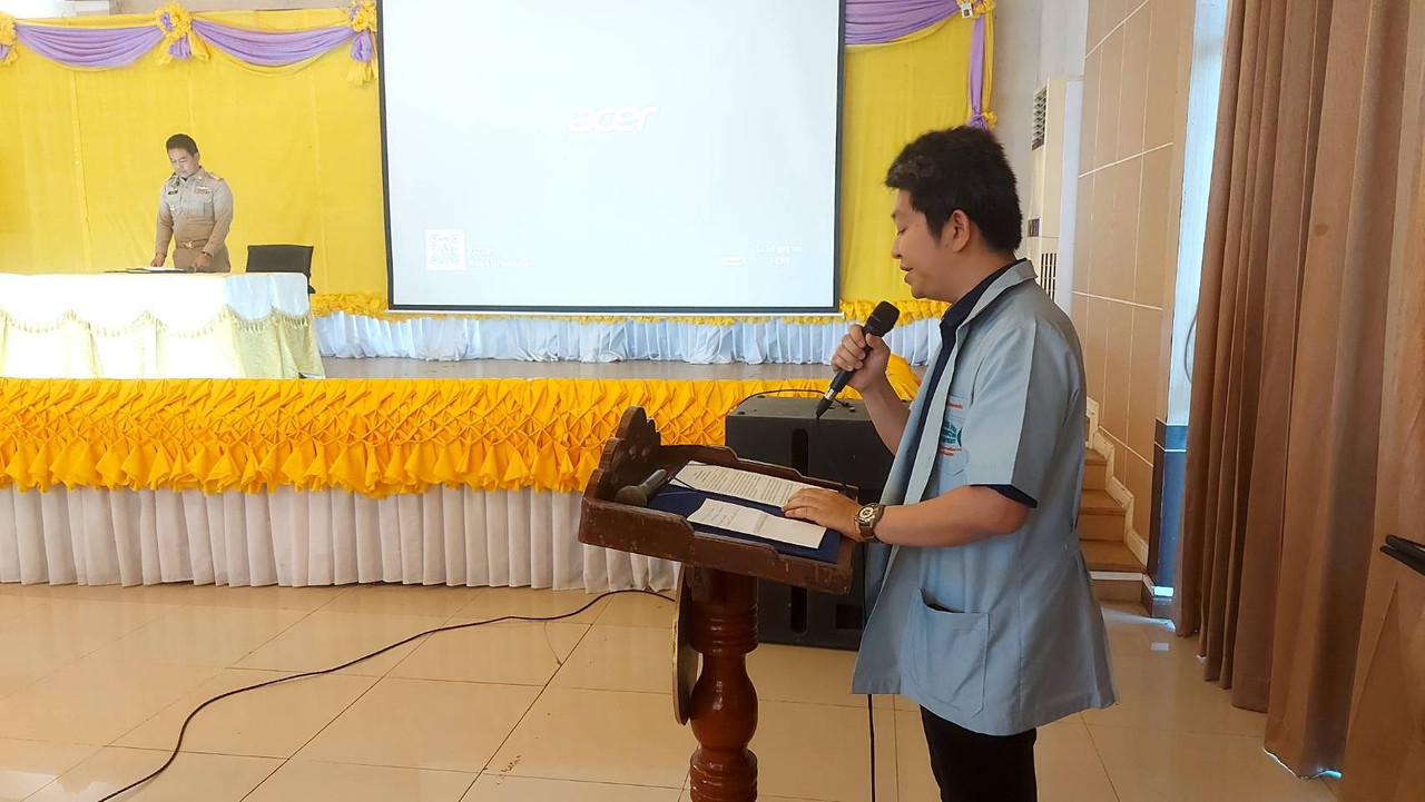 ดร.นพ.ณัฐพล เอโกบล หัวหน้าโครงการส่งเสริมก