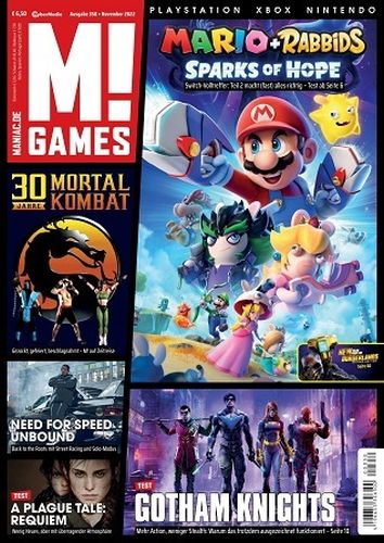 Cover: M! Games Magazin Playstation Xbox Nintendo No 11 November 2022