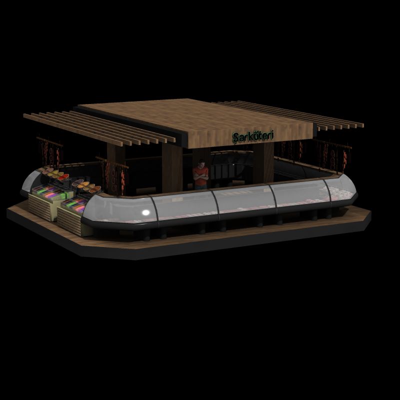 Delicatessen render - Poser Firefly