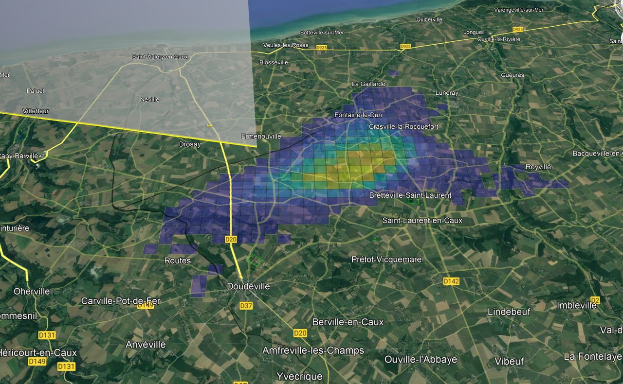 Nouvelle chute France 13 Février 2023 CX1 - Page 2 Champ-Dispersion-sar2667-du-13-fev-2023