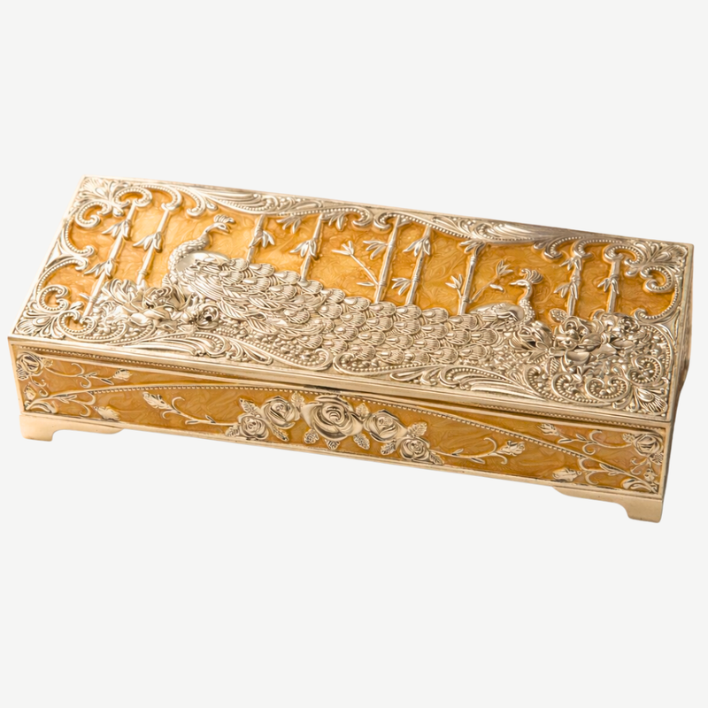 2 Compartment Dry Fruit Box Peach