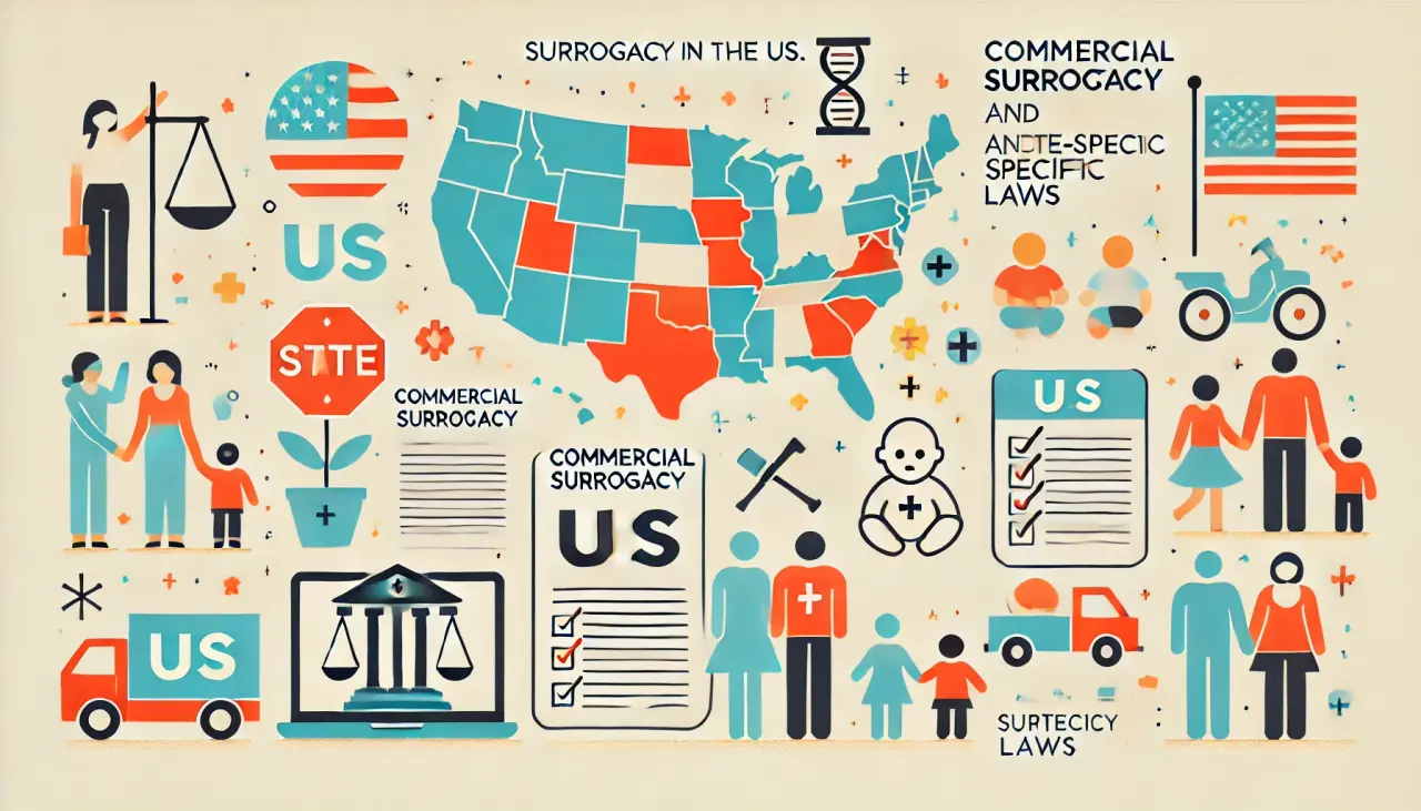 Surrogacy in the US: A Guide to Commercial Surrogacy and State-Specific Laws Surrogacy in the US: A Guide to Commercial Surrogacy and State-Specific Laws