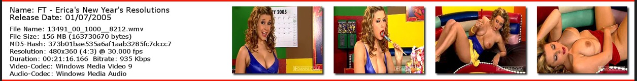Video Info 001 Erica s Resolution