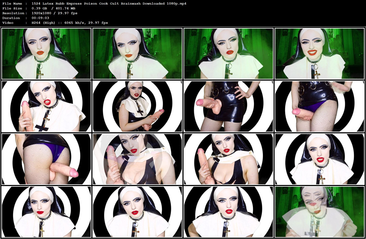 1524 Latex Rubb Empress Poison Cock Cult Brainwash Downloaded 1080p mp4