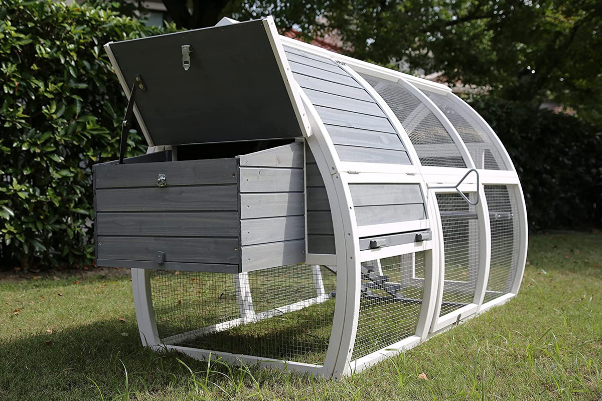 Pet Imperial® Grey Dorchester Large Chicken Coop Hen Poultry Ark