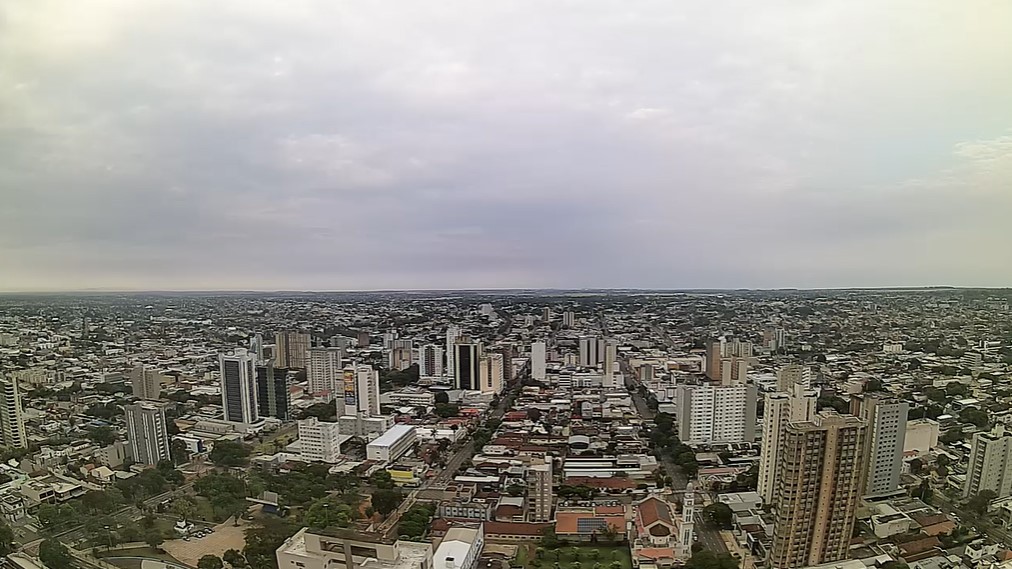 Campo Grande nesta manhã de sexta-feira