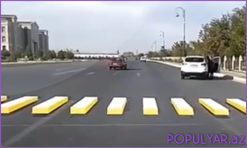 Azərbaycanda ilk dəfə 3D piyada keçidi (Video) Azərbaycanda ilk dəfə 3D piyada keçidi (Video)