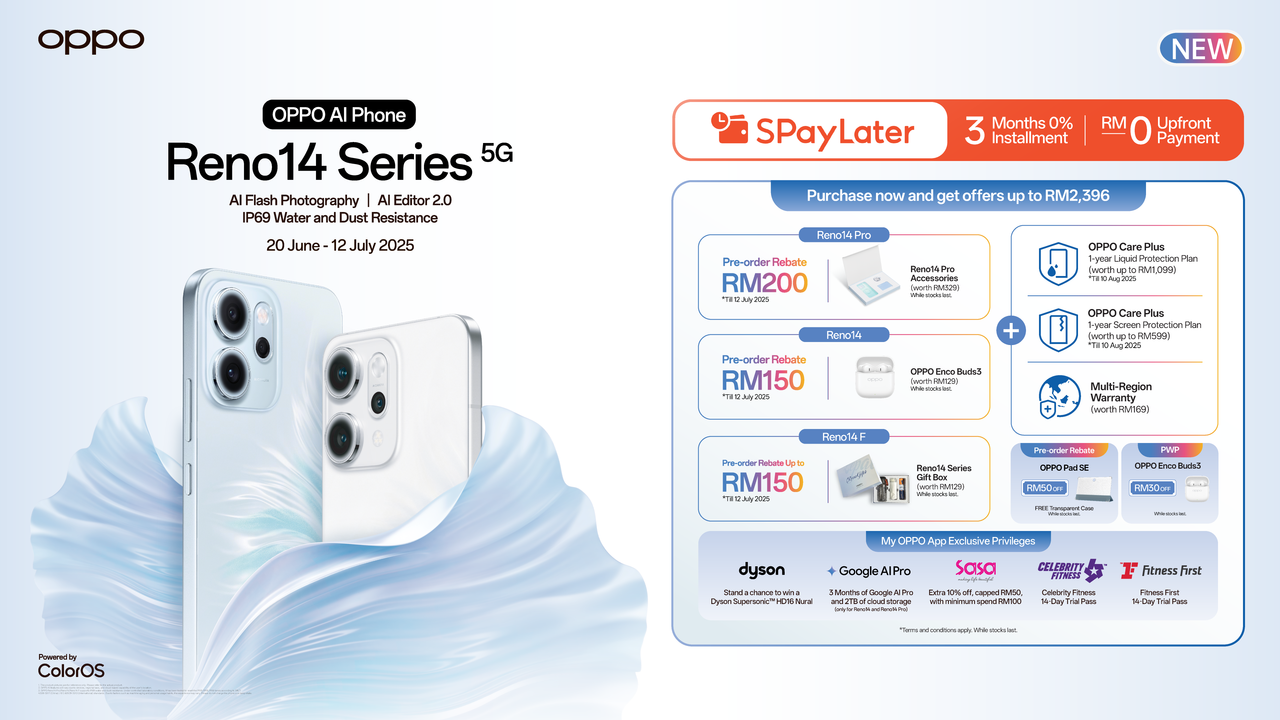 Reno14 Series - Pre-order deals (full)