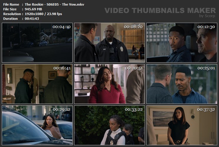 The Rookie - S06E05 - The Vow.mkv