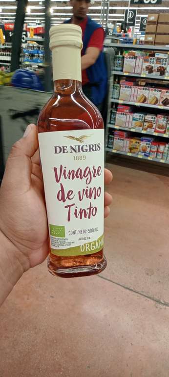 Walmart: Vinagre de vino tinto Orgánico- Mérida