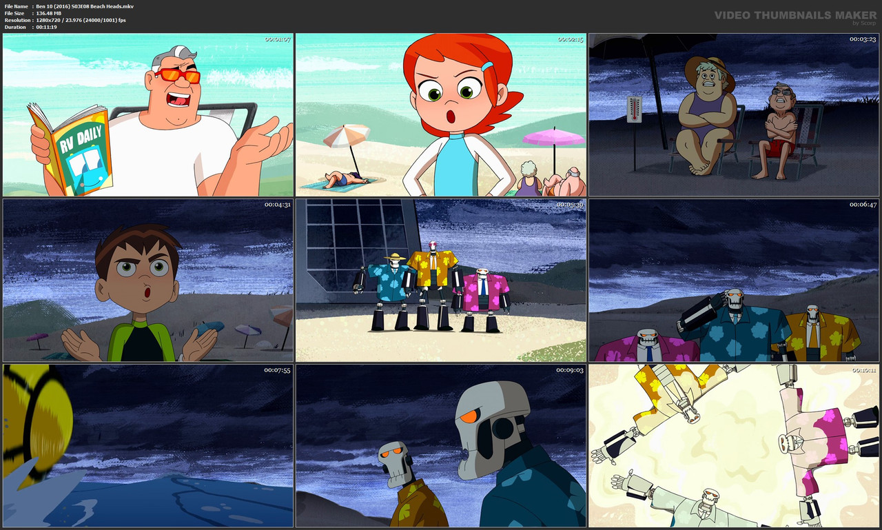 Ben 10 (2016) S03E08 Beach Heads.mkv