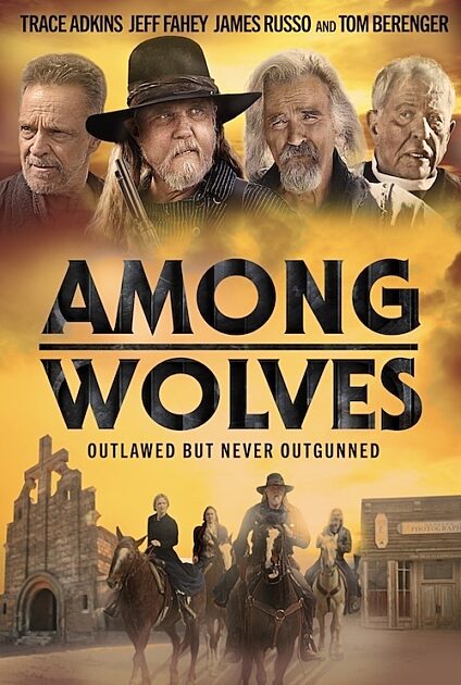 Official Poster for Among Wolves (2023) Neo-Western Thriller