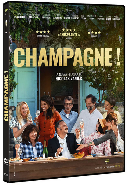 Portada - Champagne! [DVD9 Full] [Pal] [Cast/Fra/Cat] [Sub:Varios] [Comedia] [2022]