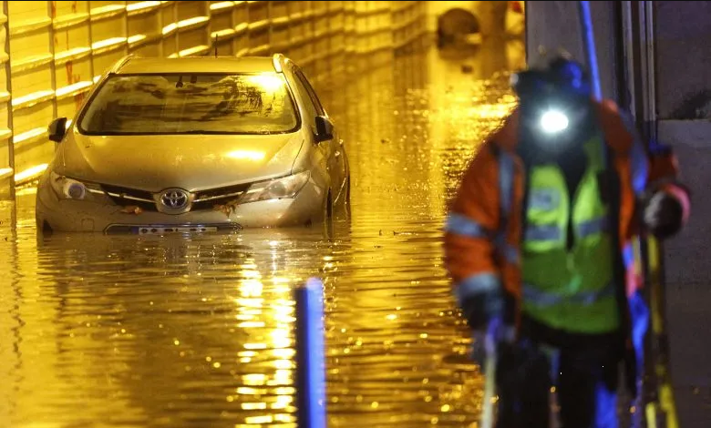 Fuertes lluvias provocan inundaciones en Lisboa y dejan una mujer muerta