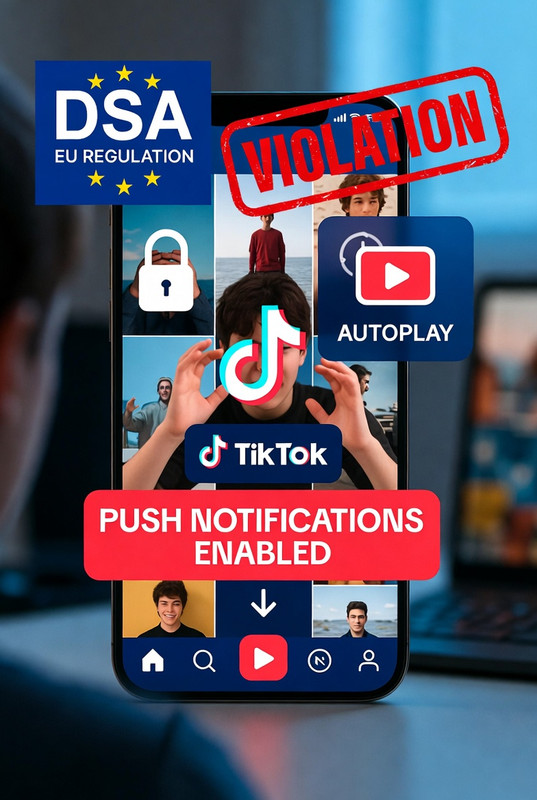 A Comissão Europeia deu o primeiro soco regulatório direto no coração do modelo de negócio do TikTok.
