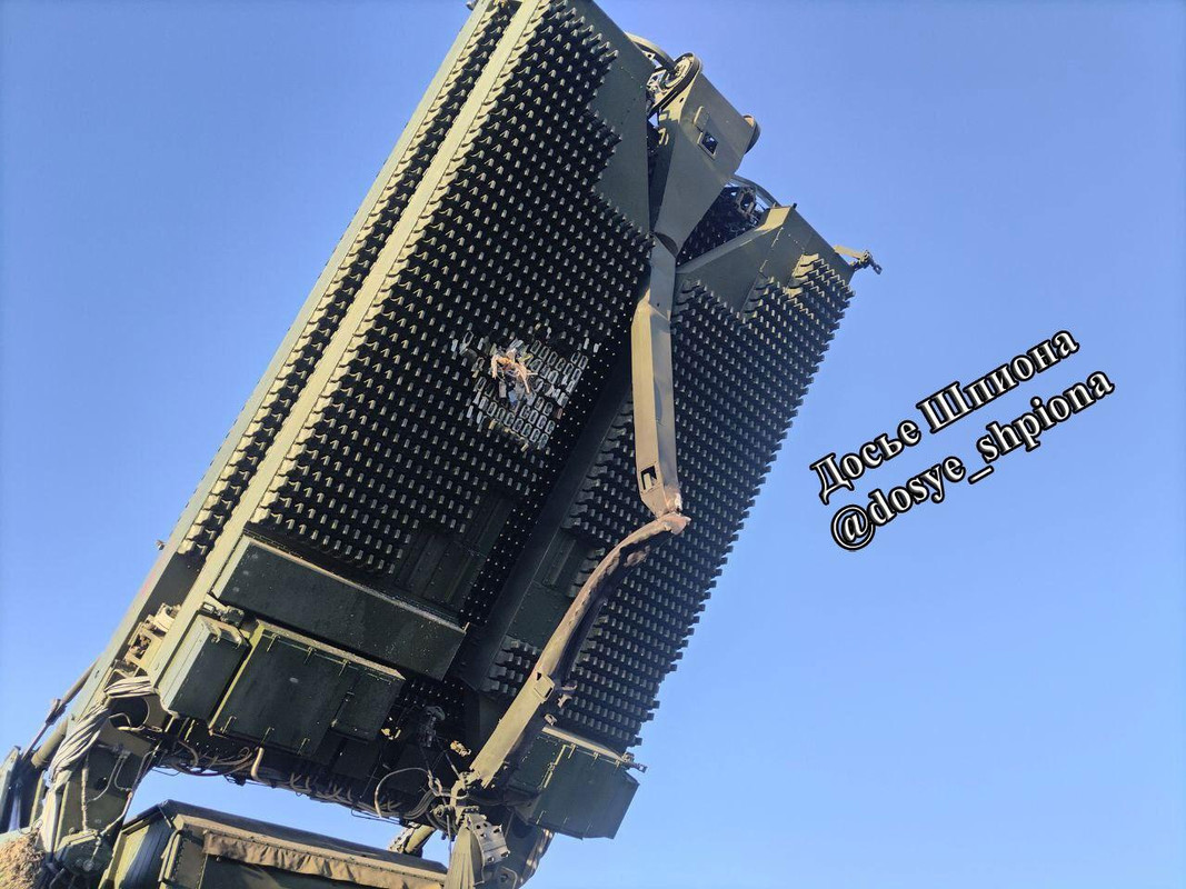 1011 91N6A surveillance and tracking radar (for 40R6 S-400 'Triumf') dam 24 04 25