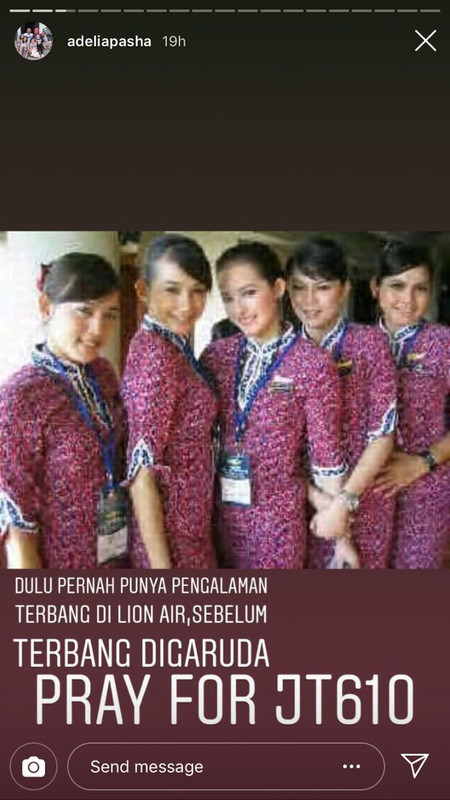 Adelia bagikan pengalamannya saat jadi pramugari Lion Air