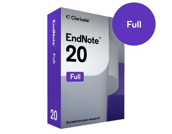 EndNote v20.4 Build 16272