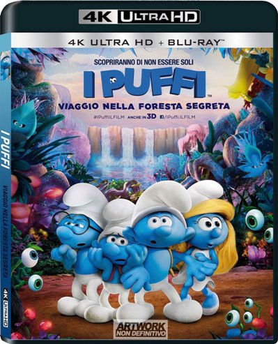I Puffi - Viaggio Nella Foresta Segreta (2017) UHD 4K Video Untouched ITA DTS HD MA+AC3 ENG TrueHD+AC3 Subs