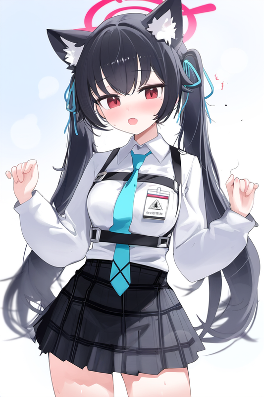 1girl, serika, hoshino cosplay, blue archive, mikozin, NDGD, ohlia, {kobayashi r s-1233407331