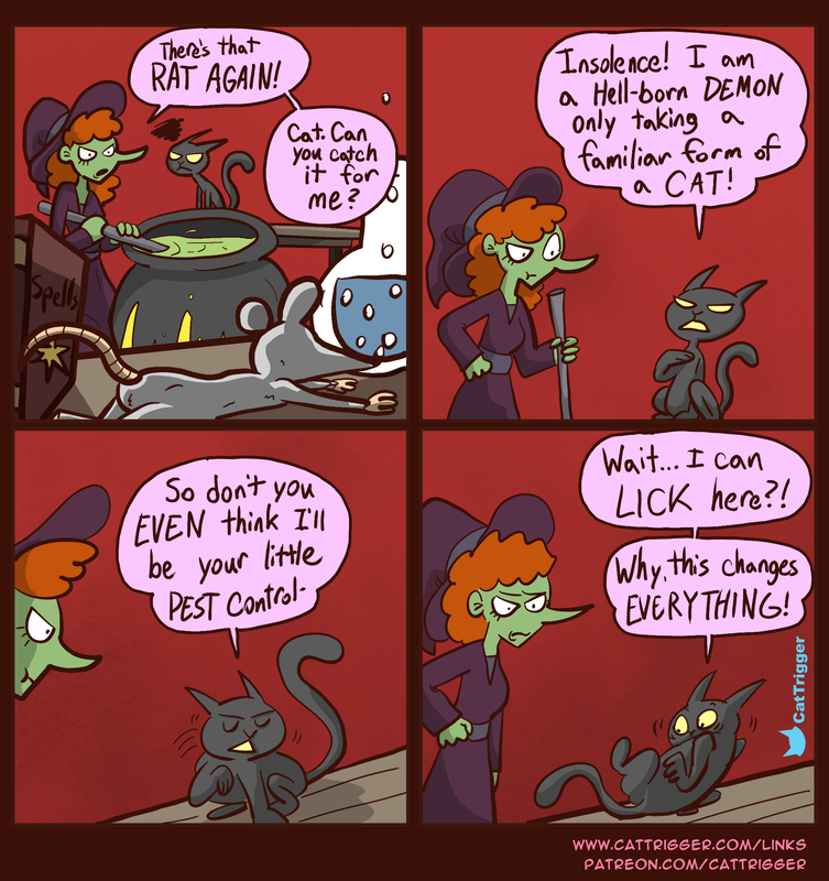 Hell-Born Cat Demon