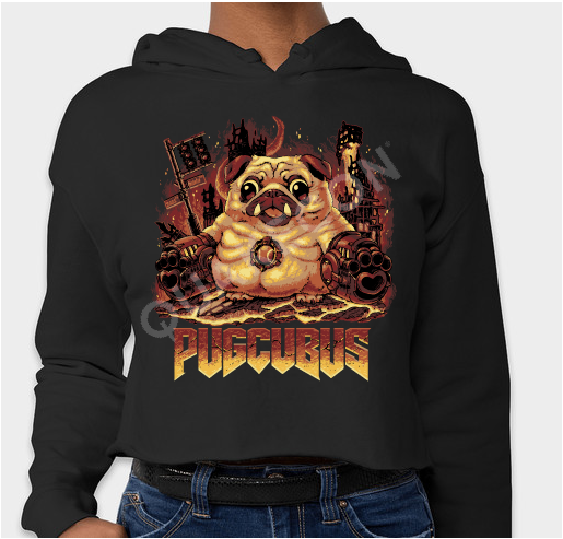 PUGCUBUS Fundraiser - unisex shirt design - front