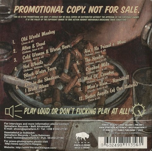 The Black League - Man's Ruin Revisited (2004) Lossless