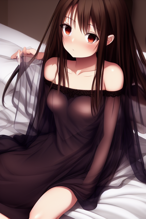 00533-3224270093-(((Shakugan_no_Shana))) on bed, full_body, 13yo little girl, small_breast _(((see-t