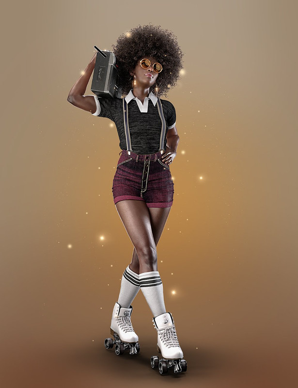 outfit and boombox for genesis 8 and 81 females popup03