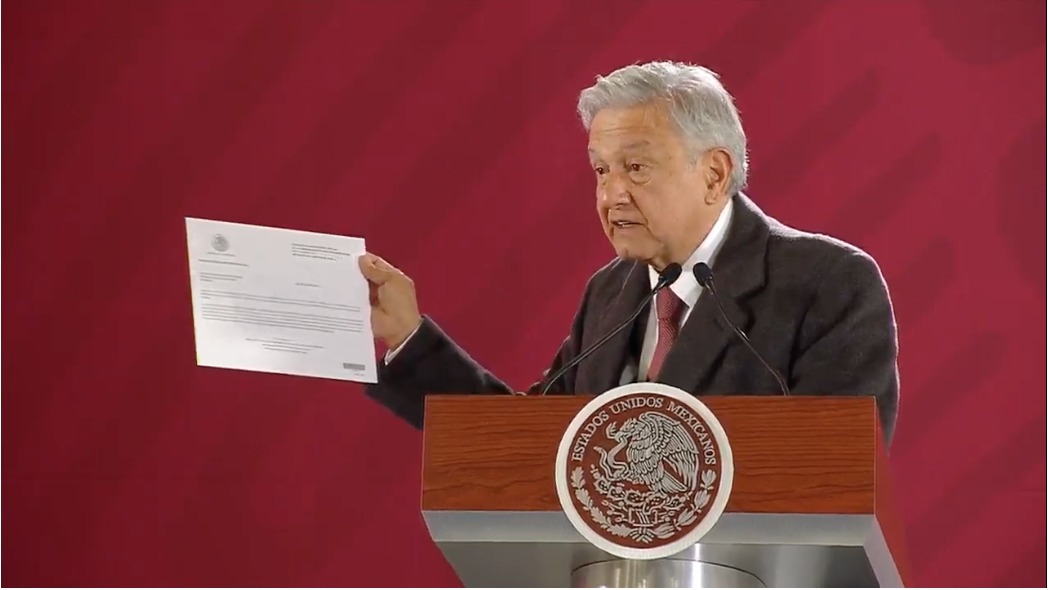 Amlo rinde su declaración patrimonial