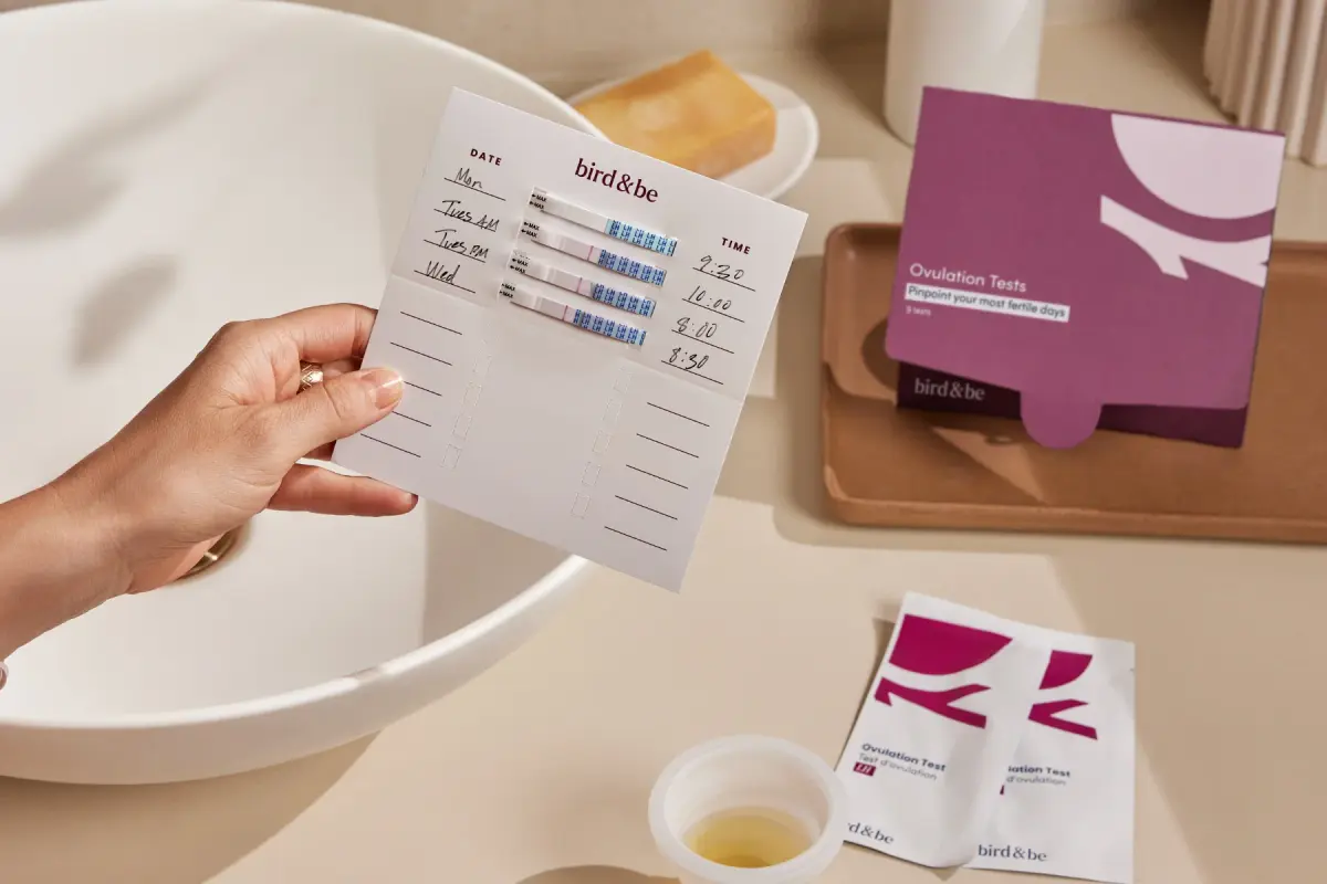How one should apply an ovulation test