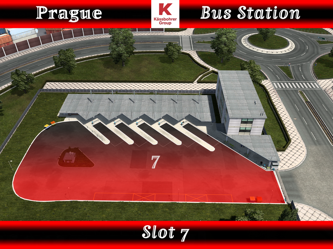 Prague, Bus Station Slot 7