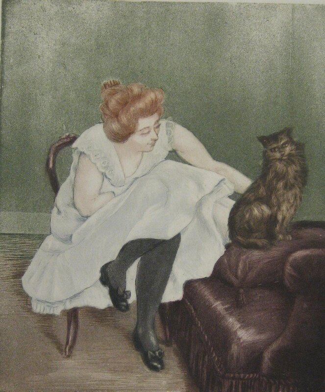 Charles-Maurin-Un-Ami-Indifferent-c-1910