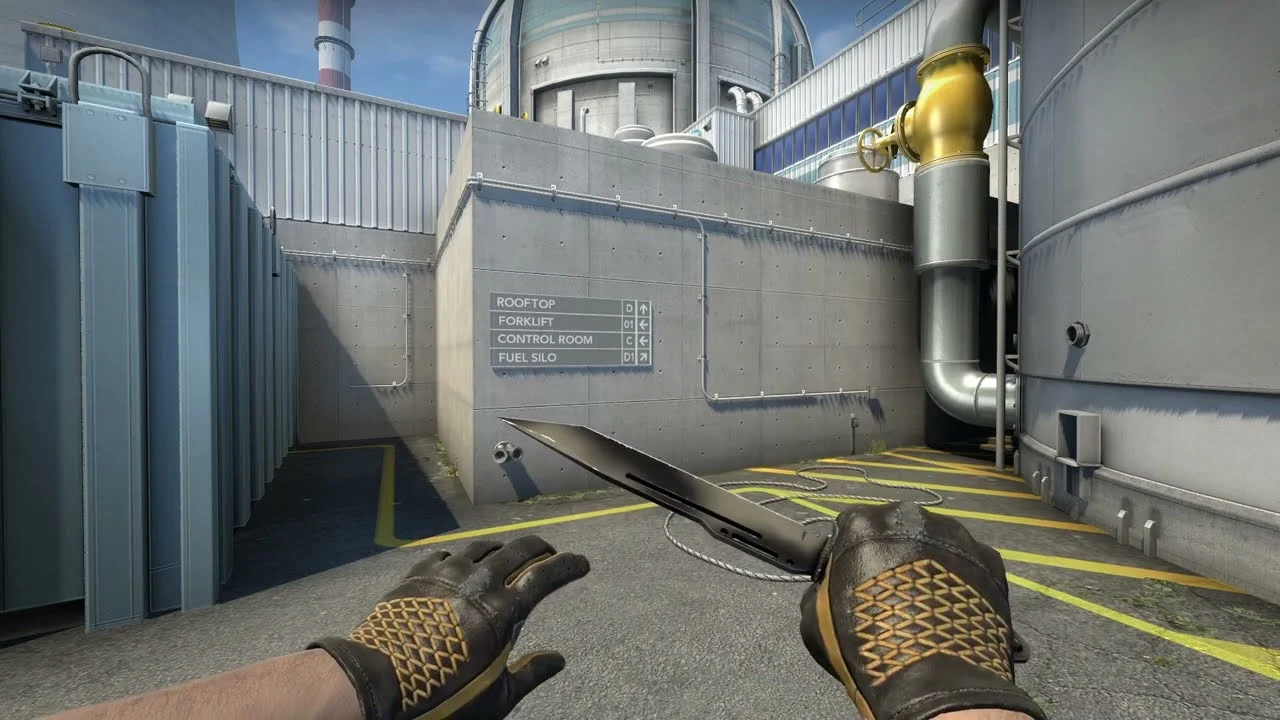 Paracord Knife Scorched