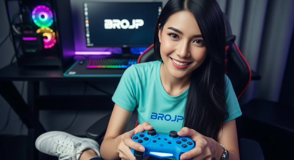 Antarmuka game online di BROJP