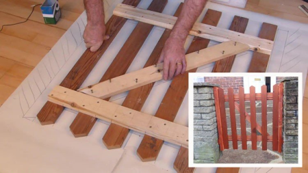 Make a Garden Gate from Timber