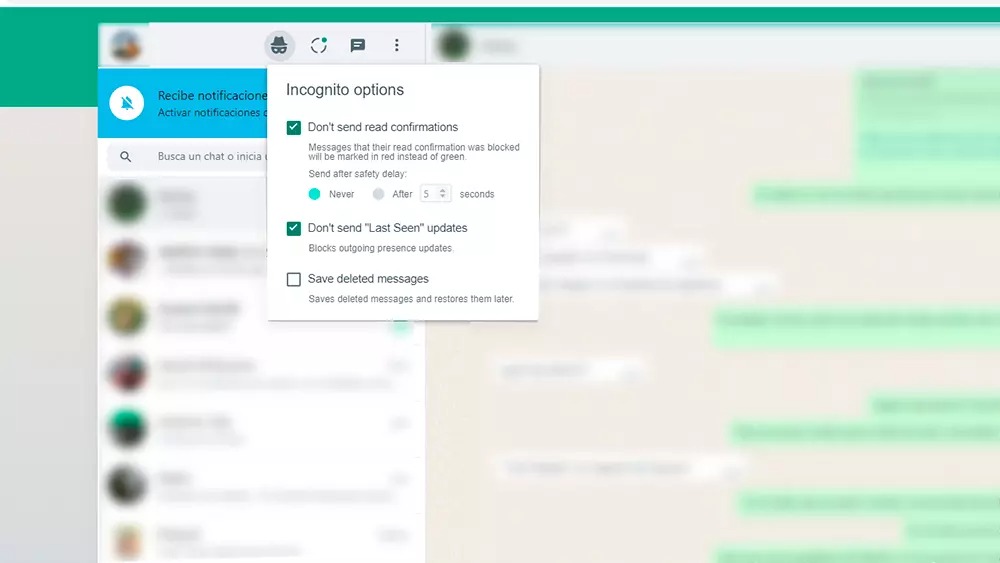 ¿WhatsApp Web con modo invisible? truco para activar esta opción